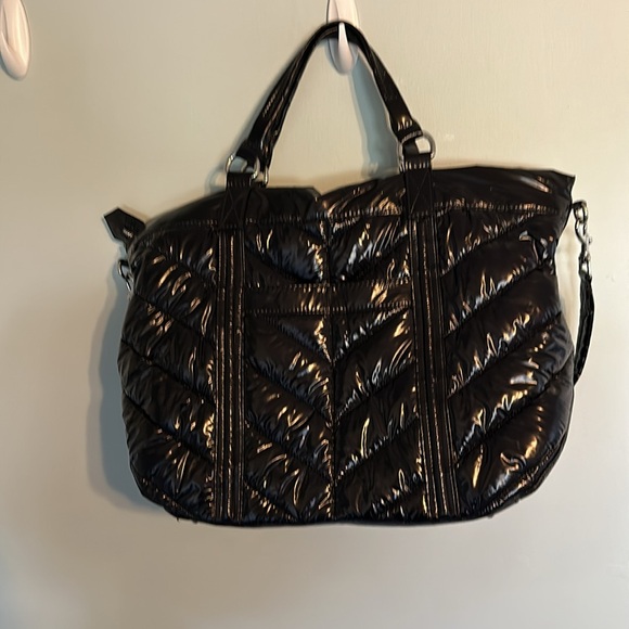 Aimee Kestenberg large puffer tote with shoulder strap - Picture 2 of 4